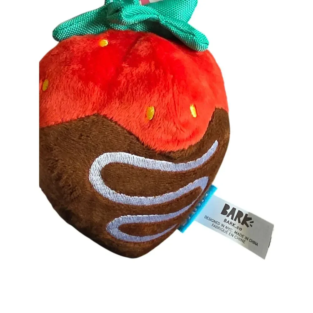 BARK Chocolick Slobberries Plush Dog Toy (2-Pack) - Size XS/S